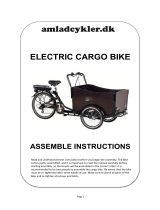 AMLADCYKLER ELECTRIC CARGO BIKE Assemble Instructions