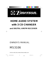 Emerson MS3106 Owner's manual