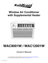 KoldFront WAC12001W Owner's manual