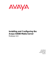 Avaya S8500 User manual