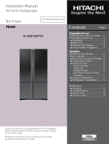 Hitachi R-WB730PT5 User manual