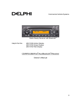 Delphi 28315188 Amber Display Owner's manual