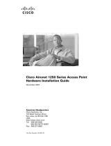 Cisco Aironet AIR-AP1252AG-A-K9 Hardware Installation Manual
