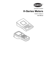 Hach H160G User manual