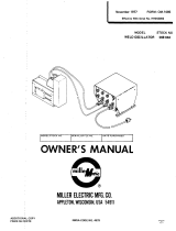Miller HH042002 Owner's manual