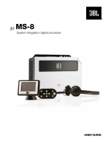 JBL Ms-8 User manual