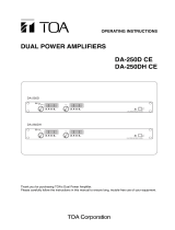 Optimus DA-250DH User manual