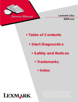 Lexmark C91 Series User manual