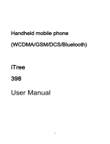 SENAO iTree 398 User manual