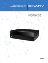 Binary B-500-MTRX-230-8x16 Owner's manual