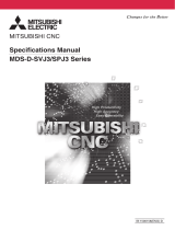 Mitsubishi Electric MDS-D-SVJ3/SPJ3 Series Owner's manual