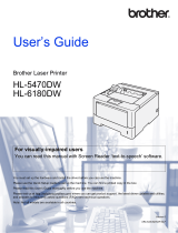 Brother HL-5470DW User manual