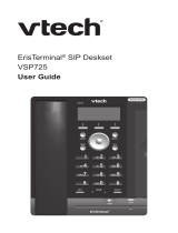 VTech VSP725 User manual