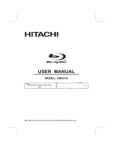 Hitachi HBD316 User manual