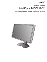 NEC MDC212C2 Owner's manual