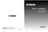 Yamaha RX-V595a User manual
