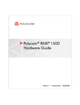 Polycom RMX 1500 User manual