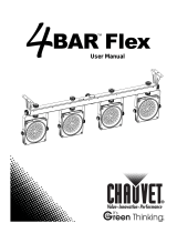 CHAUVET DJ 4Bar User manual