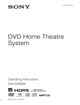 Sony DAV-DZ690K Operating instructions