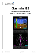 Garmin G5 Electronic Flight Instrument for Certificated Aircraft Reference guide