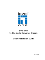 LevelOne CVH-2000 Installation guide