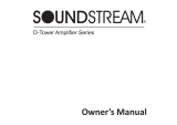Soundstream D-Tower DTR1.900D Owner's manual