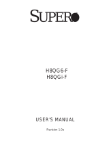 Supermicro H8QGi+-F User manual