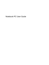 HP G62-b00 Notebook PC series User guide