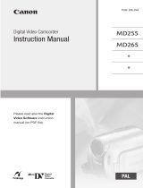 Canon MD255 User manual