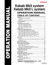 MIMAKI Kebab MkII Operating instructions