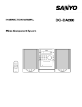 Sanyo DC-DA280 User manual