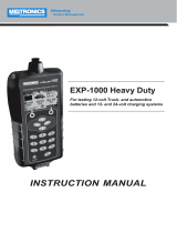 Midtronics EXP-1000 Heavy Duty User manual