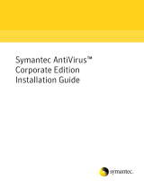 Symantec 10551441 - AntiVirus Corporate Edition Installation guide