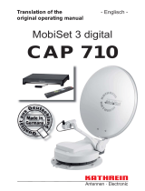 Kathrein MobiSet 3 digital CAP 710 Original Operating Manual