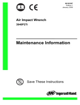 Ingersoll-Rand 3940P2Ti Maintenance Information