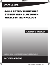 Craig CD695 User manual