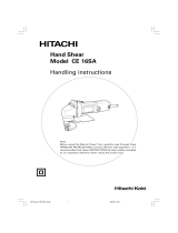 Hitachi CE 16SA Handling Instructions Manual