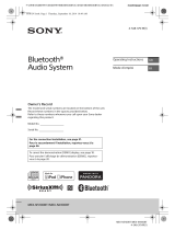 Sony AK8MEXN4100BT User manual