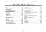 Cadillac 2011 STS User manual