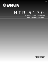 Yamaha HTR-5130 User manual