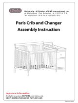 Sorelle PARIS Assembly Instruction Manual
