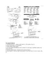 Stanley TRE550 Electric Staple/Brad Nail Gun Owner's manual