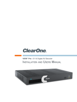 ClearOne VIEW Pro Decoder User manual