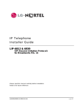 Nortel 6830 IP Phone User manual