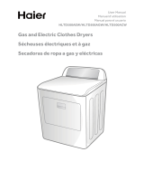 Haier HLTD500AGW User manual