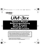 Roland UM-3EX Owner's manual