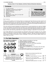 Alpina PR280 User manual