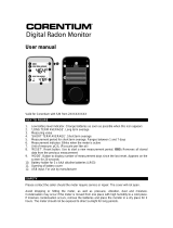 Airthings CORENTIUM User manual