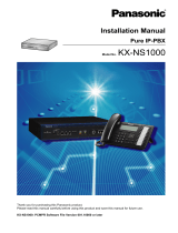 Panasonic KX-NS1000 Installation guide