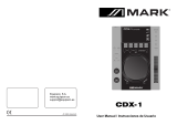 Mark CDX-1 User manual